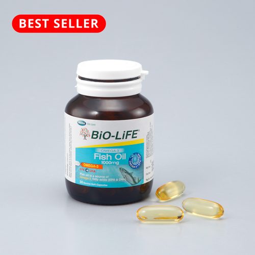 BIO-LIFE OMEGA-3 FISH OIL 1000MG 30S  Caring Pharmacy Official Online Store